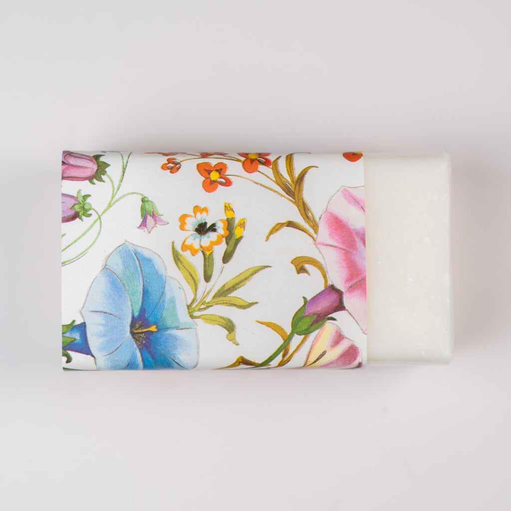 Floral Print: Luxury Wrapped Olive Soap