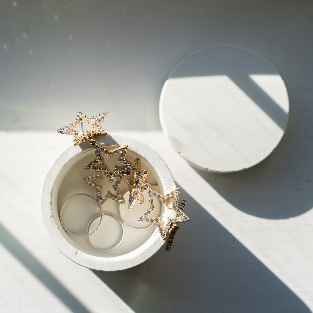 Concrete Jewellery Box: White