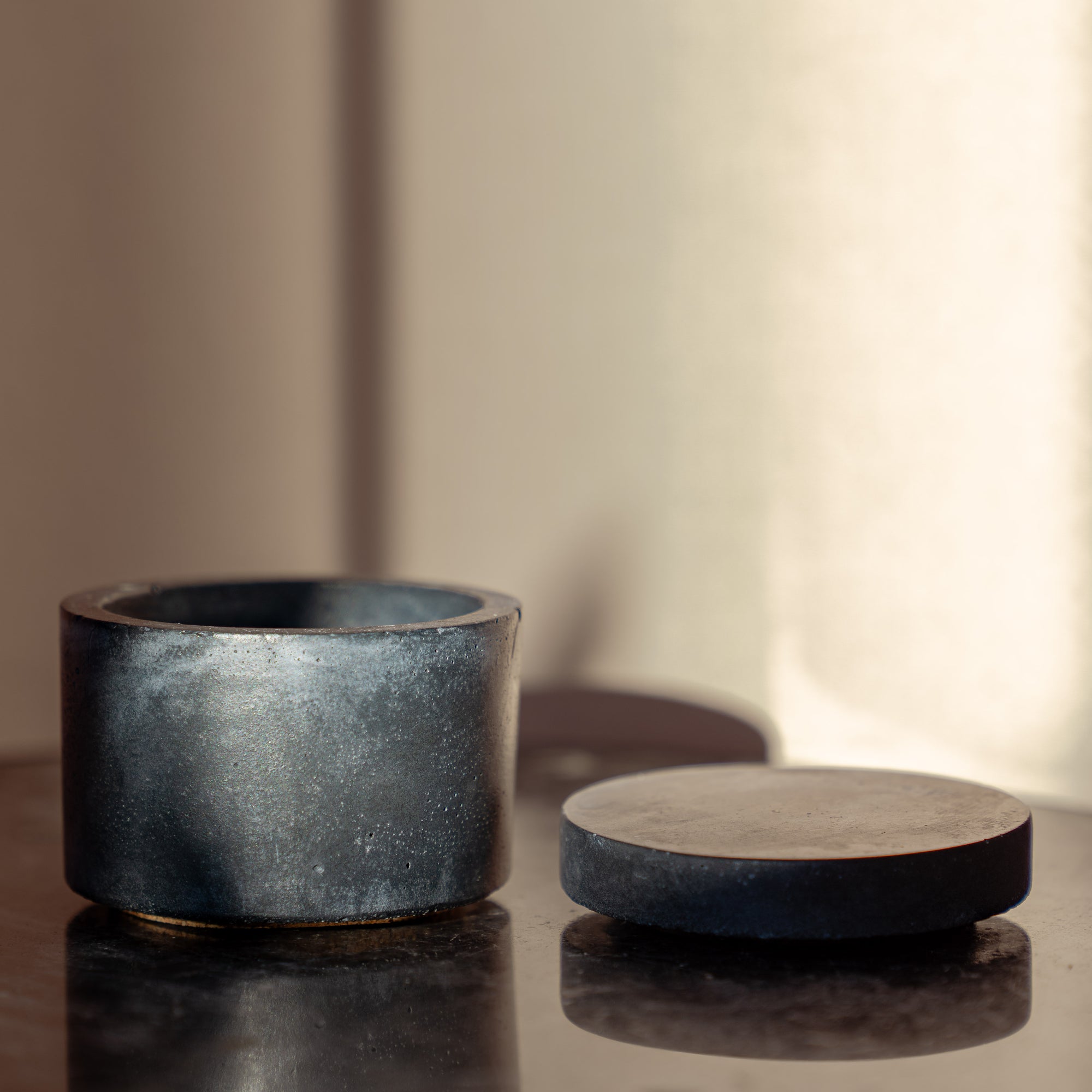Concrete Jewellery Box: Charcoal