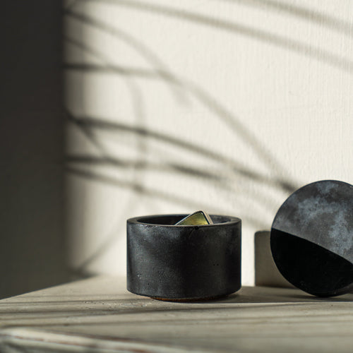 Concrete Jewellery Box: Charcoal