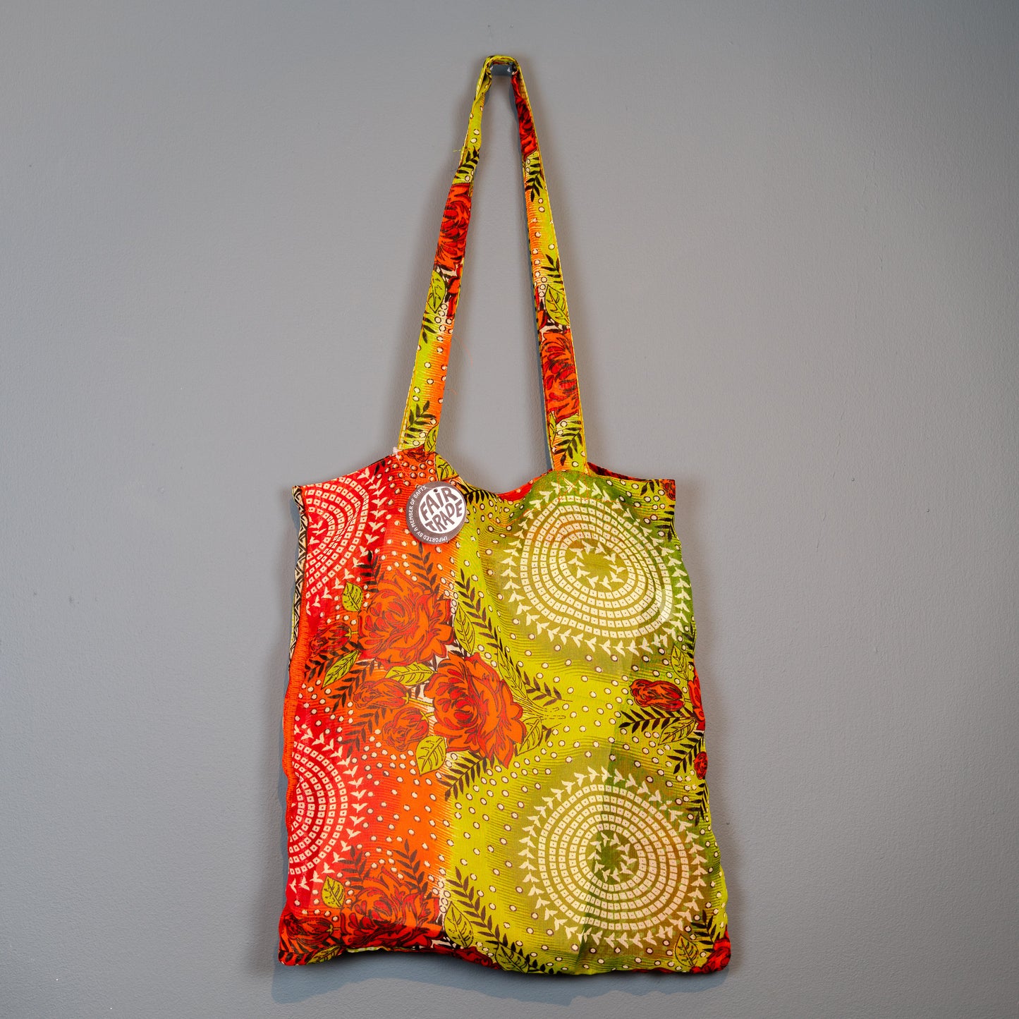 Upcycled Sari Shopper tote Bag: Assorted