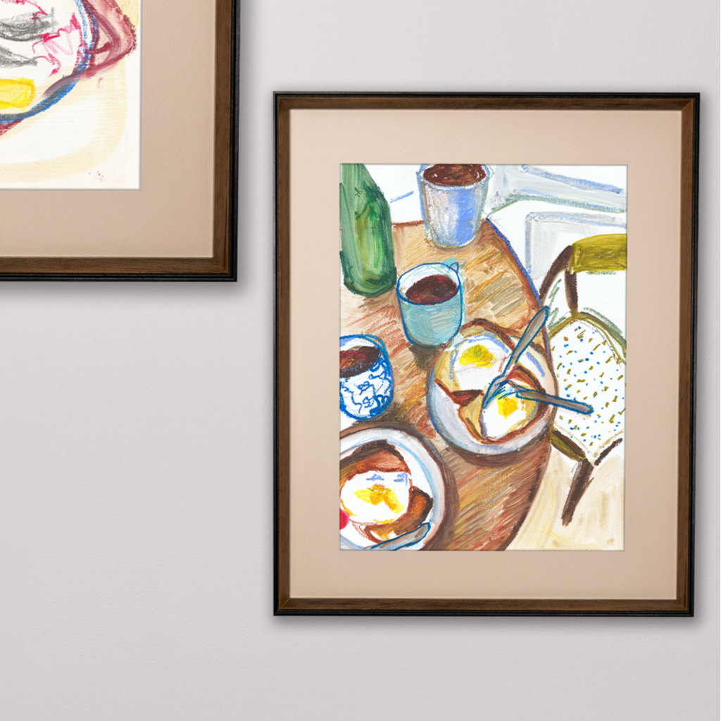 Eggs On Toast A4 Print: Kirsty Penny