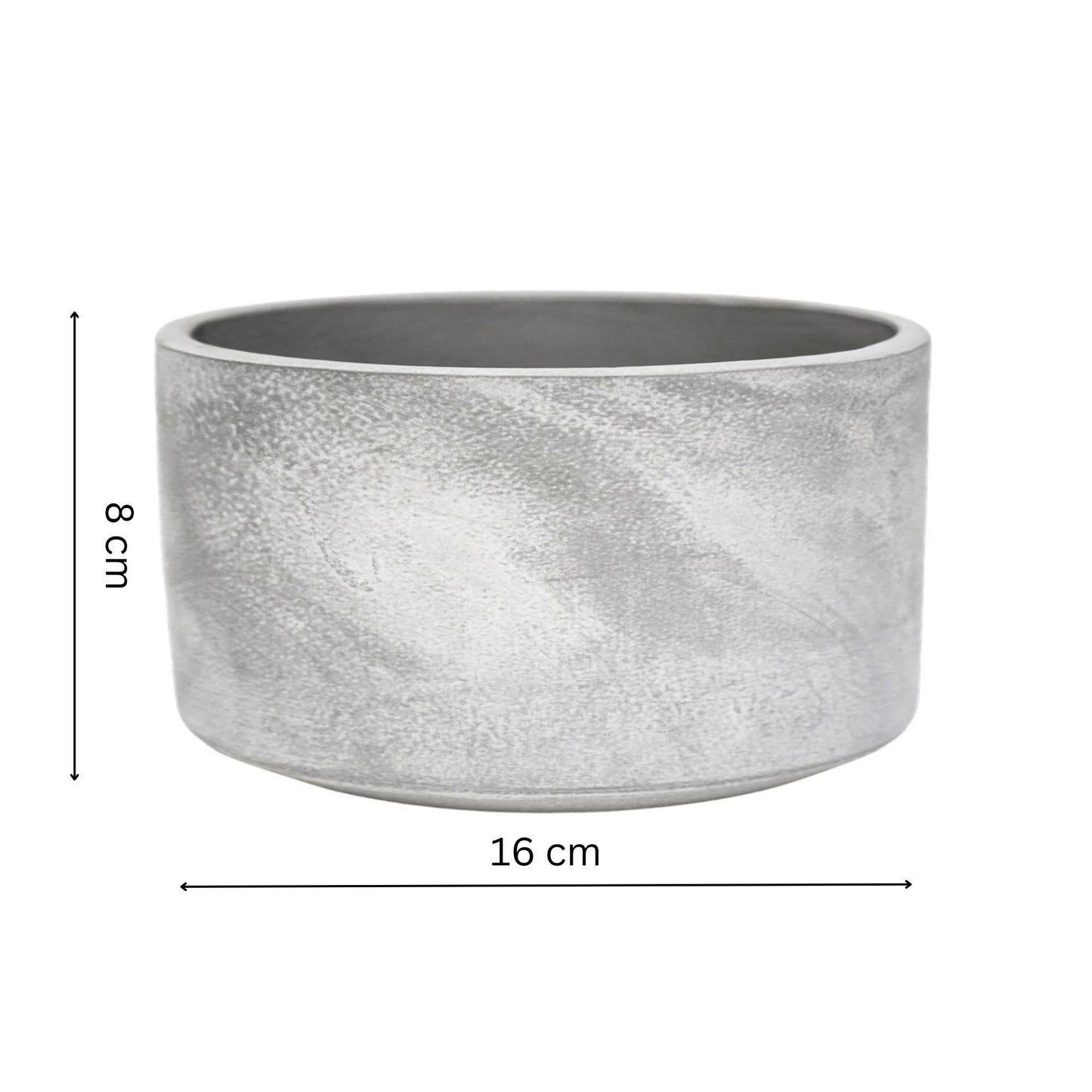 Tivoli Cement Indoor Plant Bowl, Cement