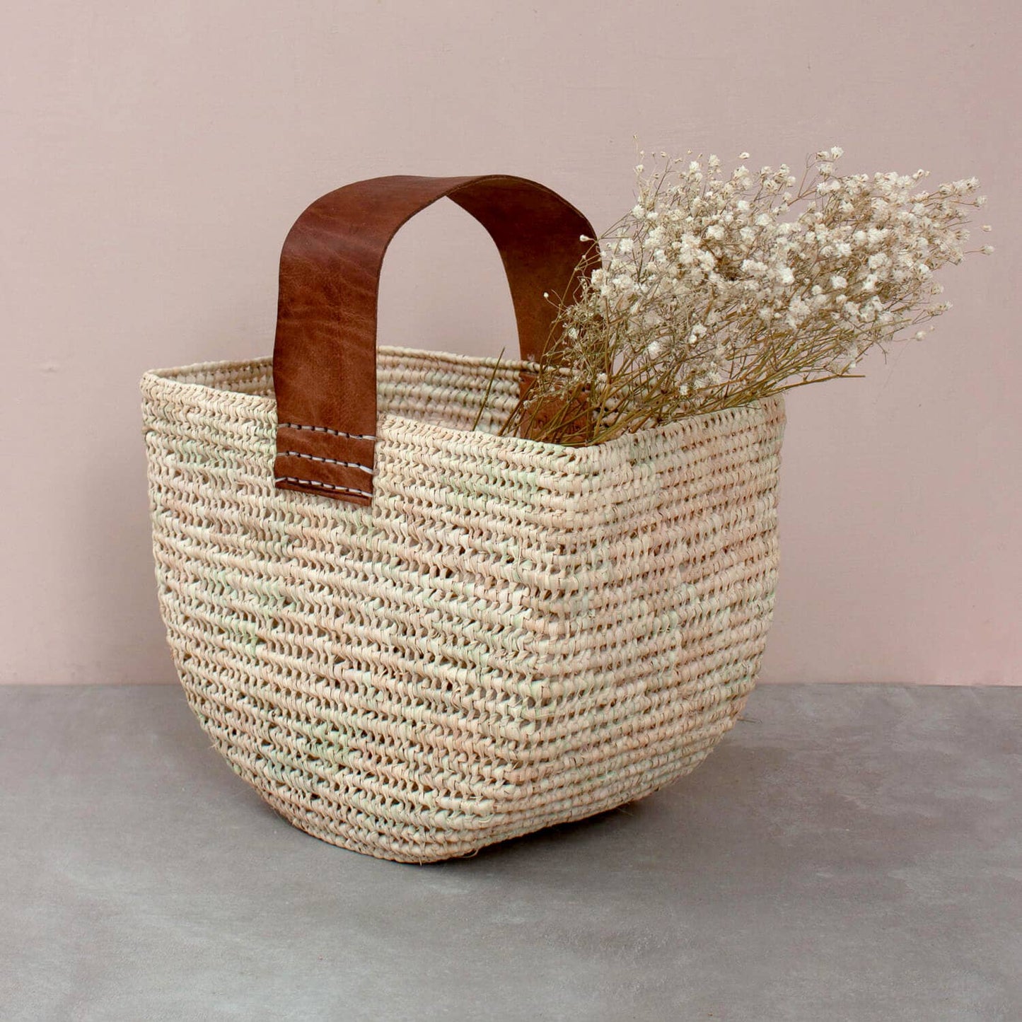 Half Moon Forage Storage Basket