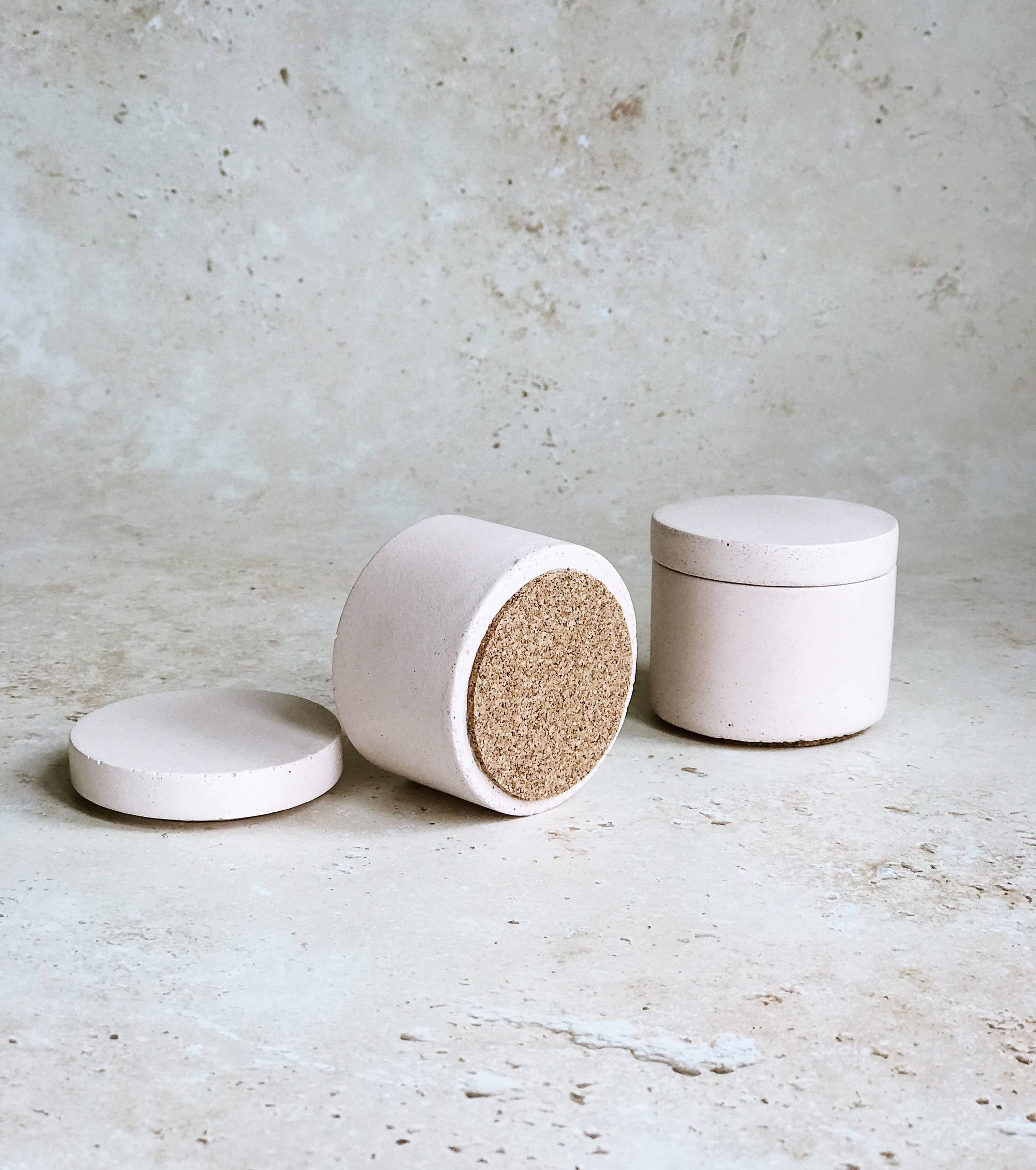 Concrete Jewellery Box: Pink